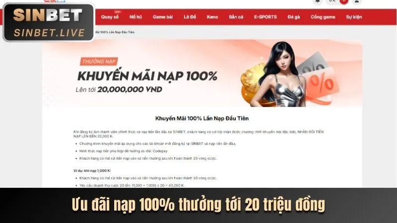 Hình ảnh minh họa các liên kết đến trang web bên thứ ba